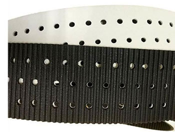 傳送帶用什么打孔？