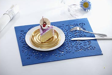 激光雕刻毛氈杯墊，日常家居好幫手