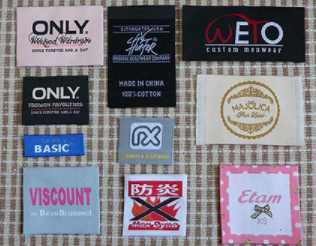 激光切割商標(biāo)織嘜