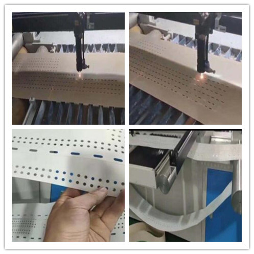 工業皮帶(傳送帶)激光打孔切割設備